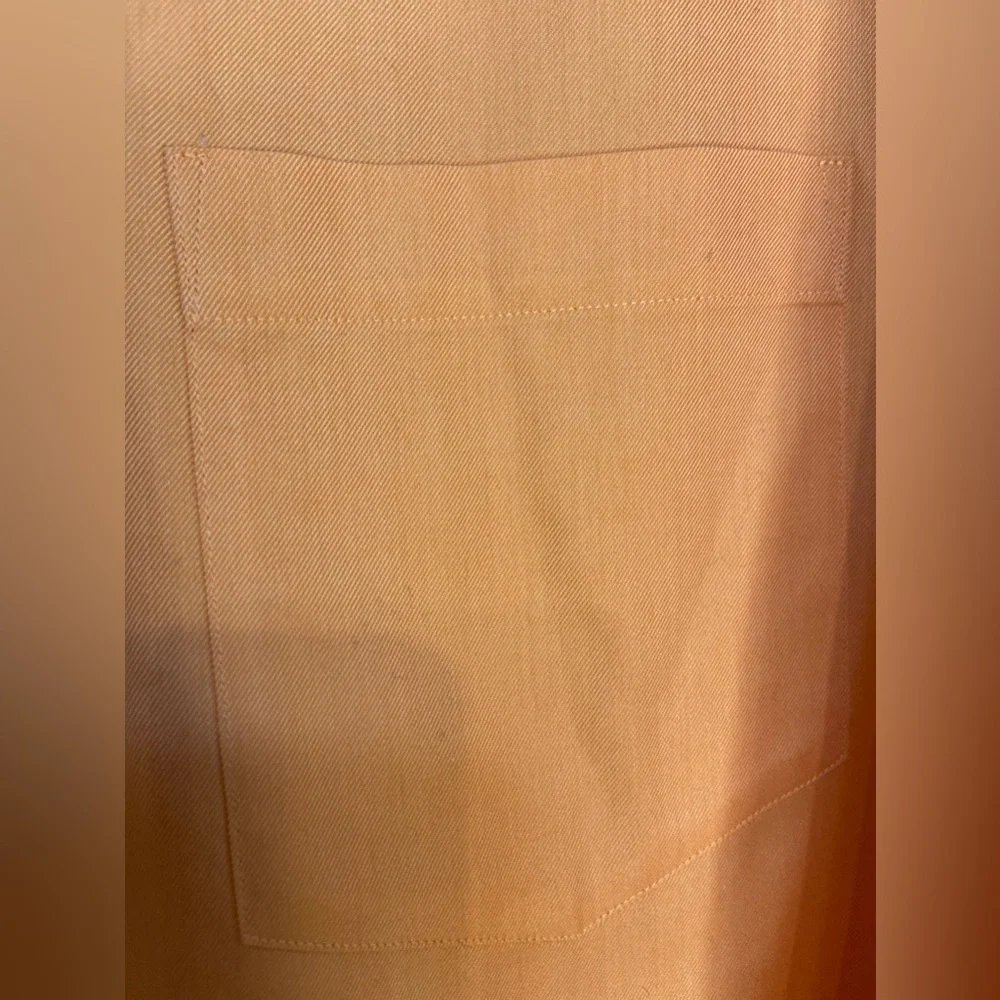 Banana Republic~Men’s Warm Peach Dress Shirt~Button-Up~Long Sleeve~Size XL